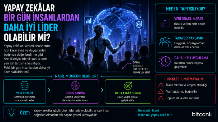 Yapay Zekâlar Bir Gün İnsanlardan Daha İyi Lider Olabilir mi?
